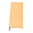 thumbnail image 1 of Luzkey 10xSimple Hidden Cabinet Handles Drawer Knobs Locker Handle champagne 120mm, 1 of 8