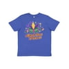 Inktastic Mardi Gras Princess with Mask and Stars Youth T-Shirt