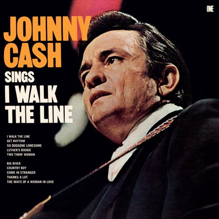 Sings I Walk the Line Johnny Cash (Vinyl Record)