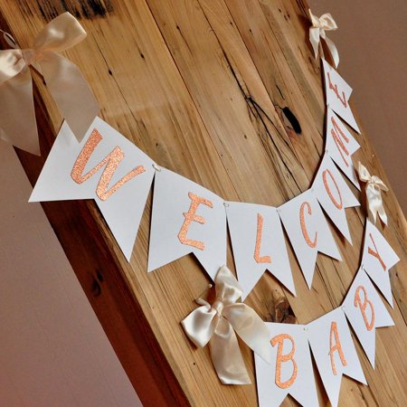 Baby Shower Banner Handcrafted In 2 5 Business Days Welcome Baby