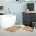 thumbnail image 4 of BNM Non-Slip Washable Bath Rug Set, 20" x 30", 24" x 36", Latte, 4 of 6