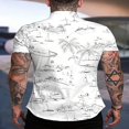 thumbnail image 2 of Men‘s Hawaiian Shirt Vacation Beach Shirts Aloha Shirts, 2 of 5