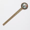 thumbnail image 2 of Valentine's Day Book Marks: Lace Bookmark in Antique Bronze - the Accessory for Book Lovers, 2 of 5