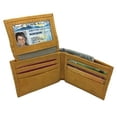 thumbnail image 4 of Wallet for Men, 1 BEST Genuine 100% Cowhide Leather Men's Handcrafted Bifold Wallet by AVIMA, 4 of 5