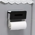 thumbnail image 1 of Magnetic Fridge Organizer Spice Rack With Paper Towel Magnet Refrigerator Shelf In Kitchen Holds, 1 of 8