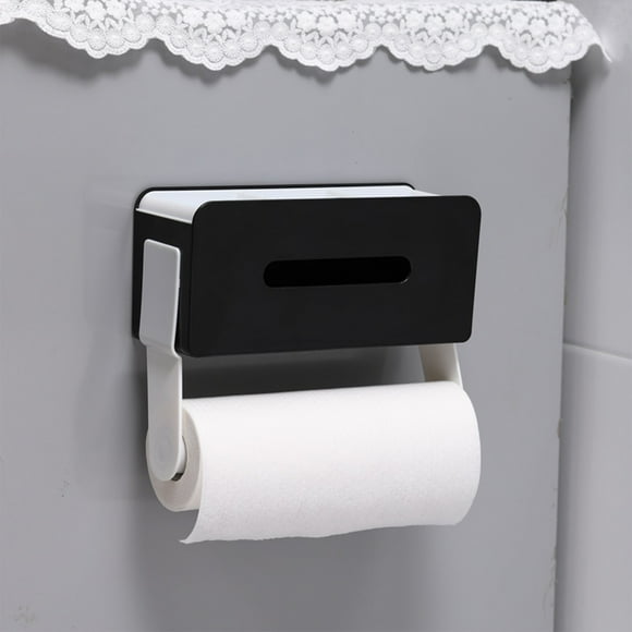 Xihbxyly Organizador Magnético para Nevera, Especiero Que Ahorra Espacio, Portarrollos Multifuncional para Papel de Cocina, Fácil Instalación En Superficies Metálicas, Diseño Elegante, 25 X 20,5 X 8,
