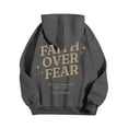 thumbnail image 6 of Hoodie Women Oversized Hoodie Womens Sweatshirt Cropped Hoodie Casual Daily Wear Women's Letter Print Hoodies Long Sleeved With Pockets Hoodie, 6 of 6