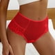 thumbnail image 4 of Gibobby Ropa interior de encaje sexy Bragas para mujer, encaje de ganchillo, bragas con cordones, ropa interior calada Sexy(Rojo,M), 4 of 5