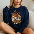 thumbnail image 4 of No Tricks Just Treats – T-Shirt, Hoodie & Sweatshirt – Halloween Dogs Theme – Casual Wear, 4 of 6