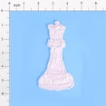 thumbnail image 2 of Pack of 2 Chess Queen Sequin Applique, 2 of 2