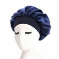 thumbnail image 1 of Bonnet Couvre-Cheveux Sommeil Bande de Tête Grand Chapeau de Sommeil pour la Nuit Femmes Sommeil Naturel Cheveux Bouclés Longs Enveloppe Restez Toute la Nuit, 1 of 5