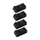 thumbnail image 4 of 4x Corturas de equipaje Cinturas de viaje conector para bolsa de equipaje Sostiene la maleta juntas Corturas de fijación de fijación Cinturas de embal Negro, 4 of 9