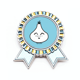 thumbnail image 1 of Insignia broche Medalla ganadora, 1 of 3