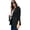 Black, variant on Women's Plus Size Bi-Stretch Blazer