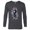 Charcoal Heather, variant on Disney Sneakerella El Sneaker Psychic Artist - Long Sleeve T-Shirt for Men - Customized-Athletic Heather