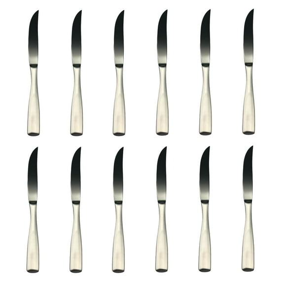 Mikasa Satin Loft 18/10 Stainless Steel Steak Knife (Set of Twelve)