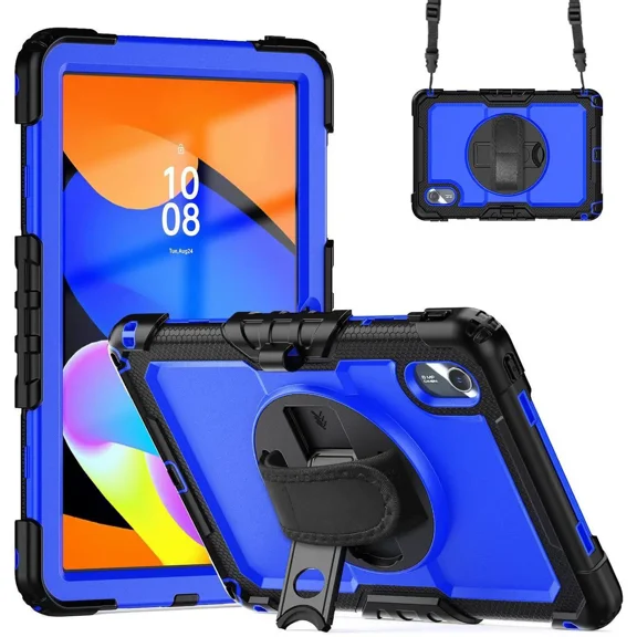 Case for Lenovo Idea Tab 11 inch 2025/Tab K11 Gen 2 11" 2025/Lenovo Tab M11/ K11 LTE 11'' 2024 Shockproof Cover with Screen Protector/Pencil Holder/Rotating Hand Strap/Stand/Stylus Pen