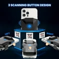 thumbnail image 3 of EY-032P 2D Bluetooth Barcode Scanner Portable Back Clip Scanners Wireless 1D 2D QR Barcode Reader Mobile Payment Industry, 3 of 11