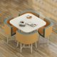 thumbnail image 1 of Modern Round Dining Table Set Chairs Lunch Kitchen Nordic Luxury Dining Table Magazine Mesas De Comedor Living Room Furniture My Lux Decor Round, 1 of 59