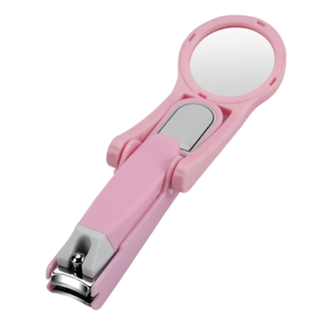 CNKOO Heavy-Duty Nail Clipper with Magnifying Glass - -Slip Grip Foldable design for Toenails & Fingernails - Professional & Use Travel-Friendly Nail Trimmer with Magnifier - Ideal for