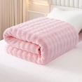 thumbnail image 2 of Kyusrd Velvet Large Hand Towels for Bathroom,Cotton Soft Absorbent Decorative Hand Towel for Face Spa Bath Gym Kitchen,Pink,35x75cm, 2 of 6