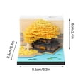 thumbnail image 2 of LADIGASU Regalos Decoración de Sobremesa Escultura de Papel Apuntes de Manualidades Ofertas Flash Liquidación 1X Manual de Escultura de Papel, 2 of 7