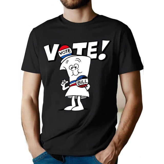 Camiseta gráfica de manga corta con foto "Vote Photo" para hombre, divertida, para adultos, hombres, mujeres, adolescentes, jóvenes.