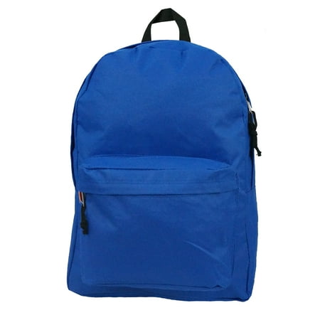 Backpack Classic School Bag Basic Daypack Simple Book Bag 16 Inch