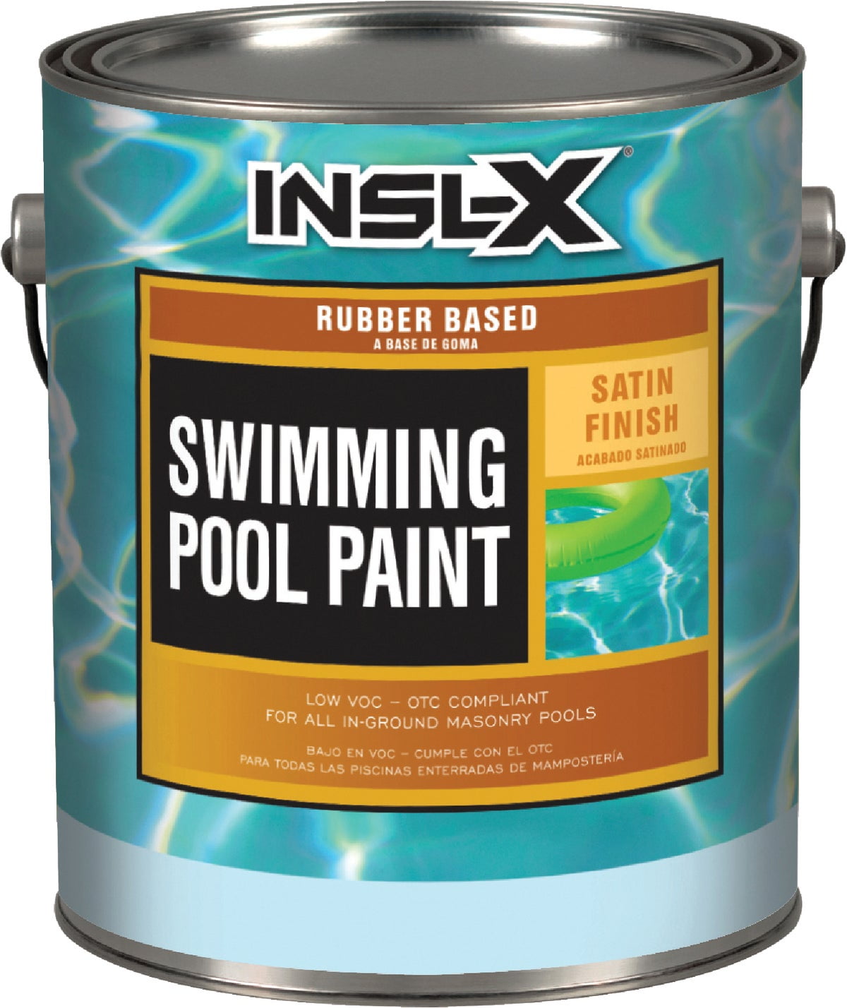 Benjamin Moore/InslX InslX Rubber Based Pool Paint 1 Gal., Ocean Blue