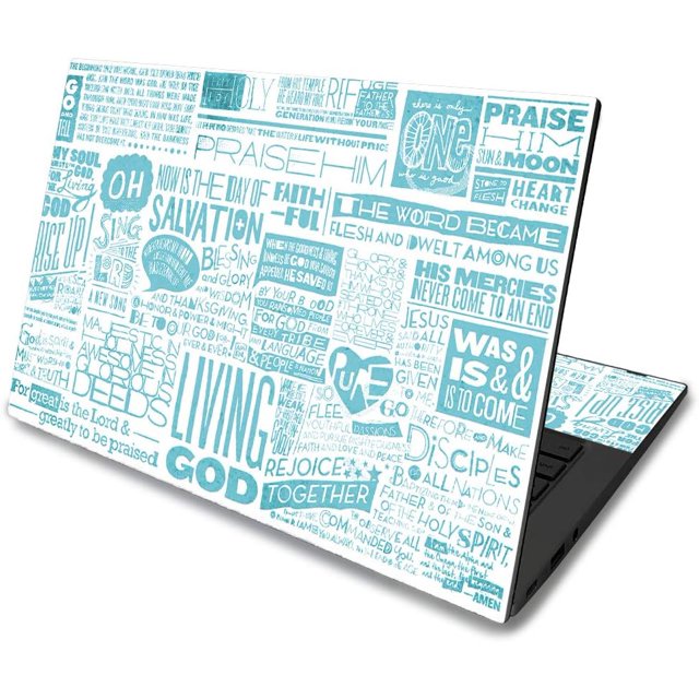 Generic Skin for Asus Chromebook C425 14" 2019 Faith Durable Vinyl Decal Cover