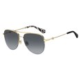 thumbnail image 2 of Kate Spade KS Maisie/G/S Metal Womens Aviator Sunglasses Black 60mm Adult, 2 of 5