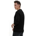 thumbnail image 3 of GIRUNS Men's Crewneck Sweater Soft Casual Sweaters for Men Classic Pullover Sweaters with Ribbing Edge, 3 of 5