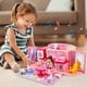 thumbnail image 3 of Juego infantil rosa con casa de muñecas portátil y accesorios., 3 of 7