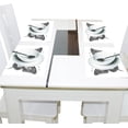 thumbnail image 4 of Ryvnso Placemats Set of 4 Butterfly Dining Mats Heat-Resistant Non-Slip Washable Table Mat, 4 of 8