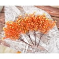 thumbnail image 5 of Morttic 6 Pack Artificial Fall Flowers Fake Eucalyptus Plant UV Resistant No Fade Faux Plastic Shrubs Home Garden Porch Patio Autumn Decoration (Fall Daisy), 5 of 7