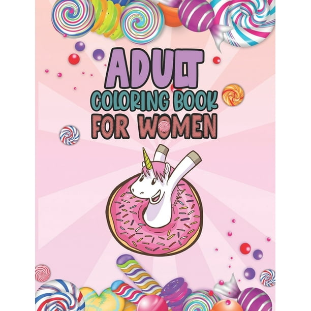 Download Adult Coloring Book For Women Relaxing Stress Relieving Coloring Book For Adult Teen Girls Women