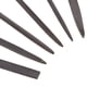 thumbnail image 3 of Juego de 6 limas de aguja Baoblaze planas redondas semicirculares triangulares y cuadradas 180 mm, 3 of 8