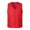 Red, variant on Vest Jacket Single-breasted Solid Color V-Neck Breathable with Pocket Protective Polyester Unisex Work Vest Volunteer Uniform for Men