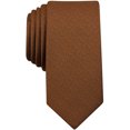 thumbnail image 1 of bar III Cravate Auto-Nouée Unie pour Hommes, Marron, Classique (57 à 59 Po), 1 of 1