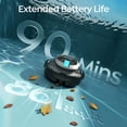 thumbnail image 4 of Talosbo S2 Cordless Robotic Pool Vacuum Automatic Pool Cleaner for Above-Ground & Flat Inground Pools, 90 Min Runtime,Dual Filters, 4 of 10