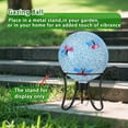thumbnail image 3 of Gazing Ball,Mosaic Glass Gazing Ball,Colorful Mosaic Garden Sphere: Hand - crafted Glass Ornament for Outdoor Patio and Yard Decoration, 3 of 7