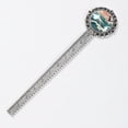 thumbnail image 2 of Seagull Vintage Silver Lace-Edged Bookmark: a Gift for Readers and Book Lovers, 2 of 5