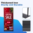 thumbnail image 6 of Poster Stand for Display, Poster Board Stand Double-Sided Banner Stand, Foldable Floor Standing Sign Holder Signage Stand with Portable Bag, Black, 6 of 9
