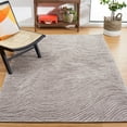 thumbnail image 2 of SAFAVIEH Trace Jimney Abstract Area Rug, Brown/Ivory, 8' x 10', 2 of 8