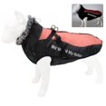 thumbnail image 1 of Plus Size Pet Dog Winter Warm Coat Jacket Reflective Outdoor Clothes Plush Neck Vest, 1 of 2