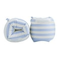 thumbnail image 2 of Almencla Swimming Arm Rings Tube Armlets Float Sleeves Pool Inflatable Swim Arm Bands Blue Stripe, 2 of 8