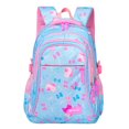 thumbnail image 1 of MesaSe Student Backpack Bow Print Waterproof Smooth Zipper Bookbag Handbag Pencil Bag for Primary School Students, 1 of 11