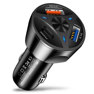 USB C Car Charger, Blsyetec [PD3.0+Dual QC3.0] 54W Fast Car