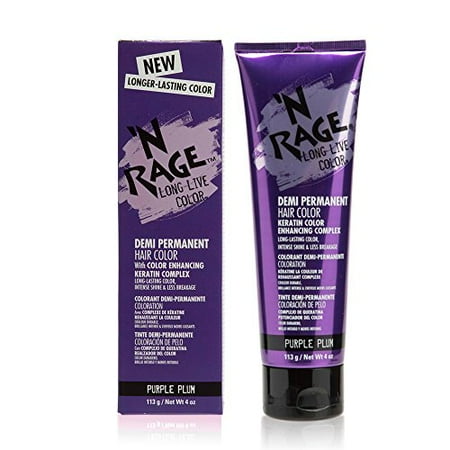 N Rage Demi Permanente Hair Color Purple Plum Walmart Canada