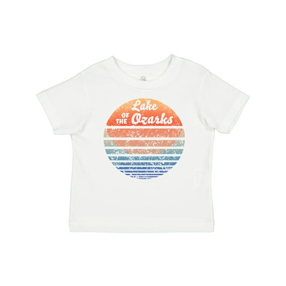 Inktastic Lake of the Ozarks Distressed Retro Sunset Boys or Girls Baby T-Shirt